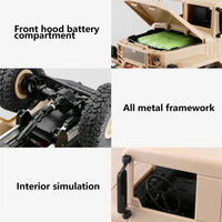 HKM-500947 1/16 Remote Control Truck Simulation Toy for Ages 5 and Up, Indoor-Outdoor Use, 4CH Accessory with USB Cable