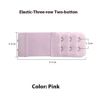 HKM-501203 Bra Back Buckle Extension Strap - Versatile and Adjustable Fit in Multiple Colors