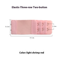 HKM-501203 Bra Back Buckle Extension Strap - Versatile and Adjustable Fit in Multiple Colors