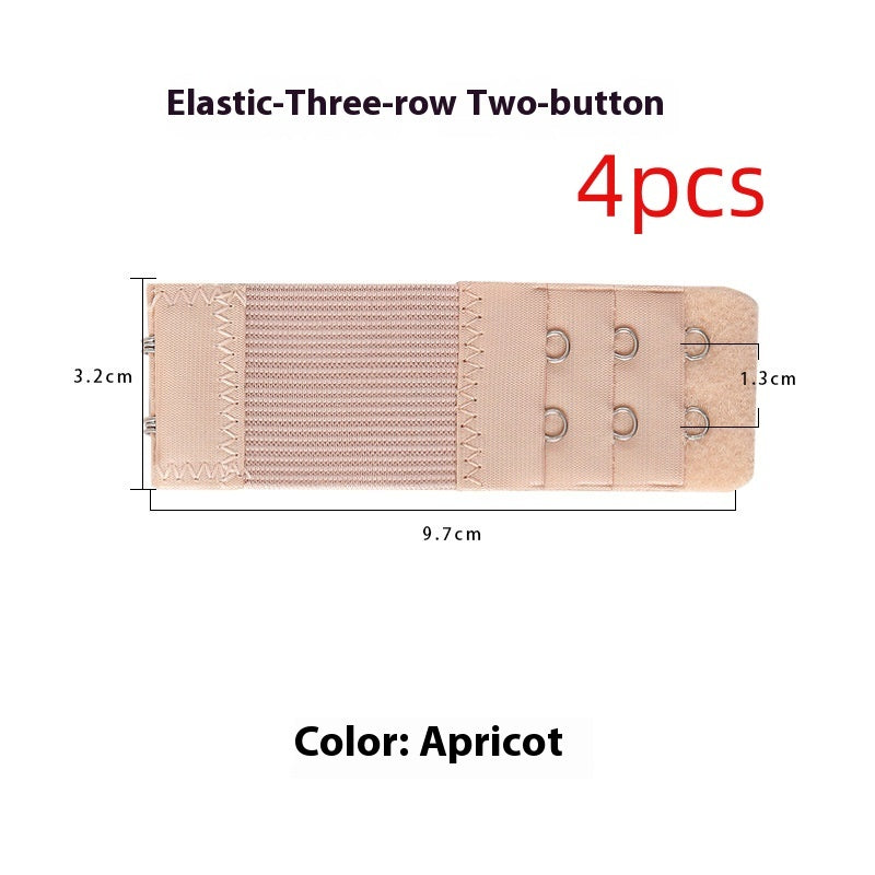 HKM-501203 Bra Back Buckle Extension Strap - Versatile and Adjustable Fit in Multiple Colors