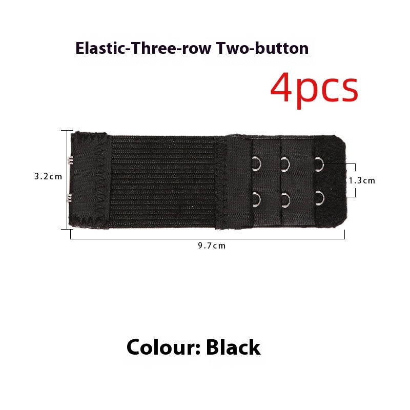 HKM-501203 Bra Back Buckle Extension Strap - Versatile and Adjustable Fit in Multiple Colors