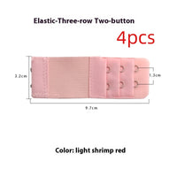 HKM-501203 Bra Back Buckle Extension Strap - Versatile and Adjustable Fit in Multiple Colors