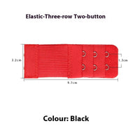 HKM-501203 Bra Back Buckle Extension Strap - Versatile and Adjustable Fit in Multiple Colors