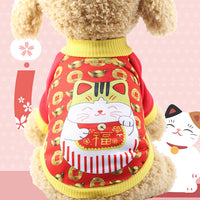 HKM-501203 Cozy Coral Fleece Pet Apparel for Dogs and Cats - Four-Legged Winter Clothes with Fun Designs