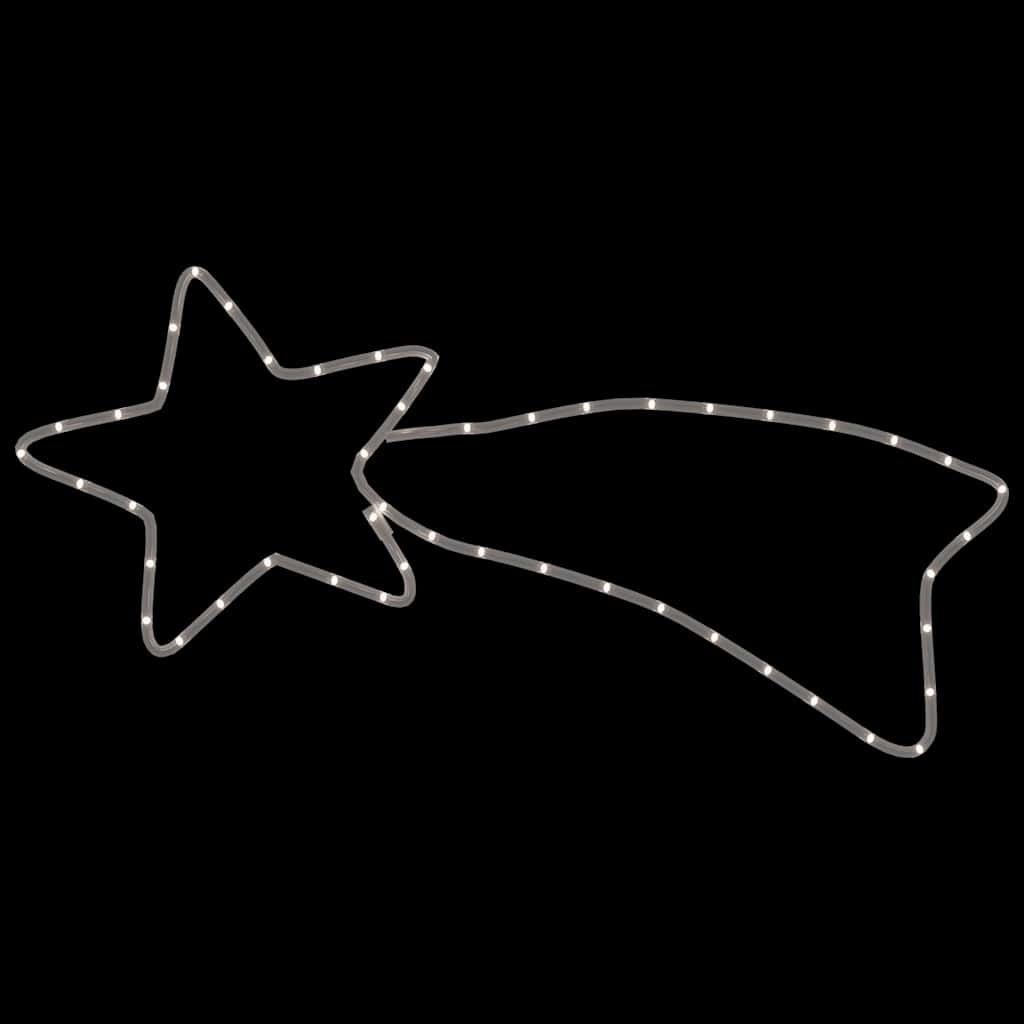 HKM-501331 Warm White LED Comet Silhouette Light with 48 Lights for Indoor and Outdoor Decor