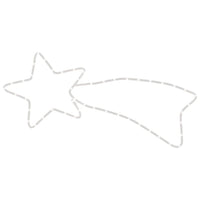 HKM-501331 Warm White LED Comet Silhouette Light with 48 Lights for Indoor and Outdoor Decor