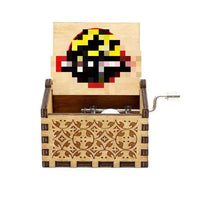 HKM-501523 Jurassic Park Hand Crank Wooden Music Box - Customizable Gift with Unique Design