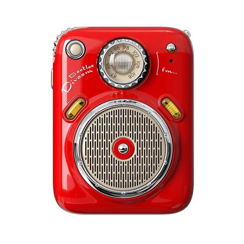 HKM-501715 Compact Smart Bluetooth Speaker with FM Radio, 1000 mAh Battery, 10+ Hours Playtime, Bluetooth 5.0