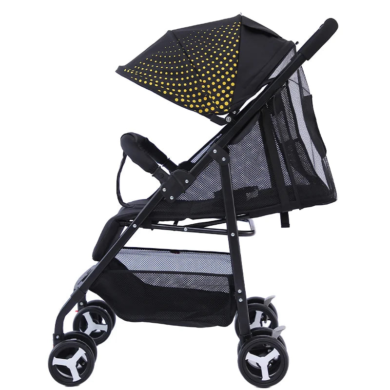 KTX-501715 One-Hand Foldable Baby Stroller for Ages 0-3 with Quick Folding Mechanism