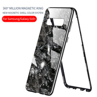 HKM-501779 Galvanized Mobile Phone Protective Cover with Glass Texture and Simple Solid Color Design