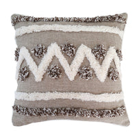 HKM-501971 Tufted Cotton Linen Waist Pillow for Sofa and Bed Use