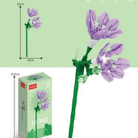 HKM-502163 Mini Bricks Artificial Flower Daffodil Building Blocks Set for Ages 5-7