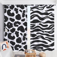 HKM-502227 Windproof and Warm Shading Curtains for Living Room and Bedroom - Modern Stripe, Heart, and Geometric Patterns