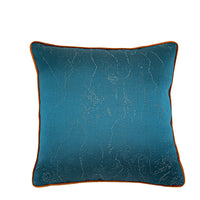 HKM-502483 Solid Color Abstract Plant Pattern Jacquard Pillow Cushion