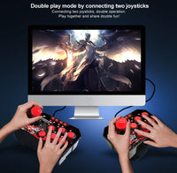 HKM-502547 4-in-1 Wired Game Controller for Nintendo Switch - USB Joystick Accessory