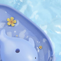 HKM-502547 Dancing Whale Automatic Water Dispenser for Dogs and Cats - 2000ML Capacity in Sky Blue
