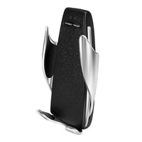 HKM-502739 Intelligent Wireless Charger for Cars - Qi Fast Charging Compatible with iPhone and Samsung Devices