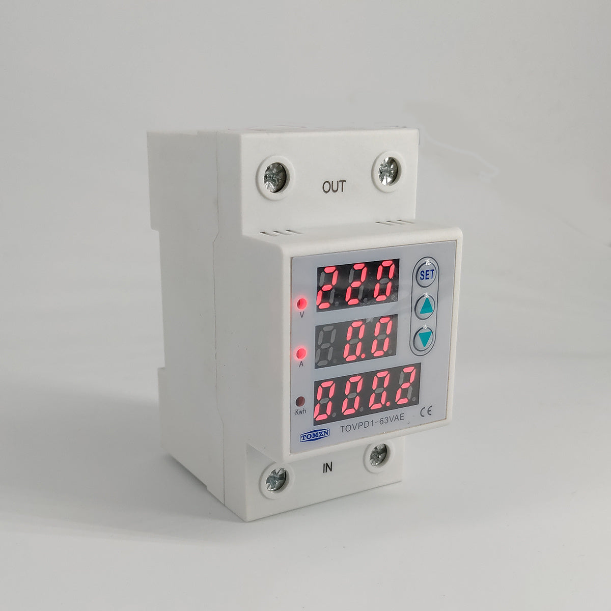 HKM-502867 Adjustable Din Rail Voltage Protective Miniature Circuit Breaker 2P - Model XY47-100S, 1A to 63A Ratings