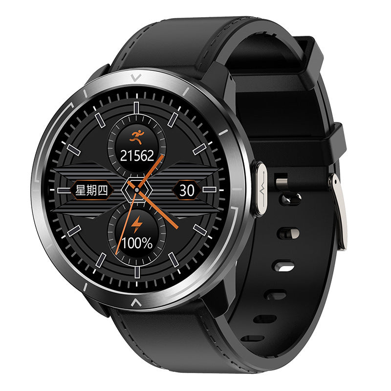 HKM-503187 Smart Bracelet with ECG Heart Rate Monitor and Bluetooth Connectivity - 1.3-Inch Touch Screen Sports Watch