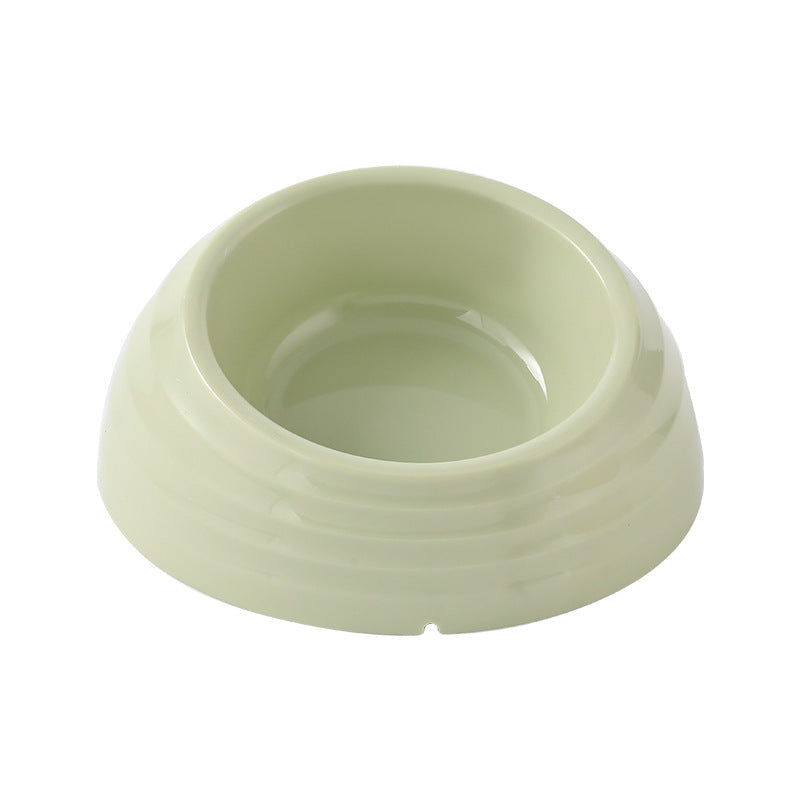 HKM-503187 Stainless Steel Cat Bowl - Light Green, Beige, or Brown Options for Stylish Feeding