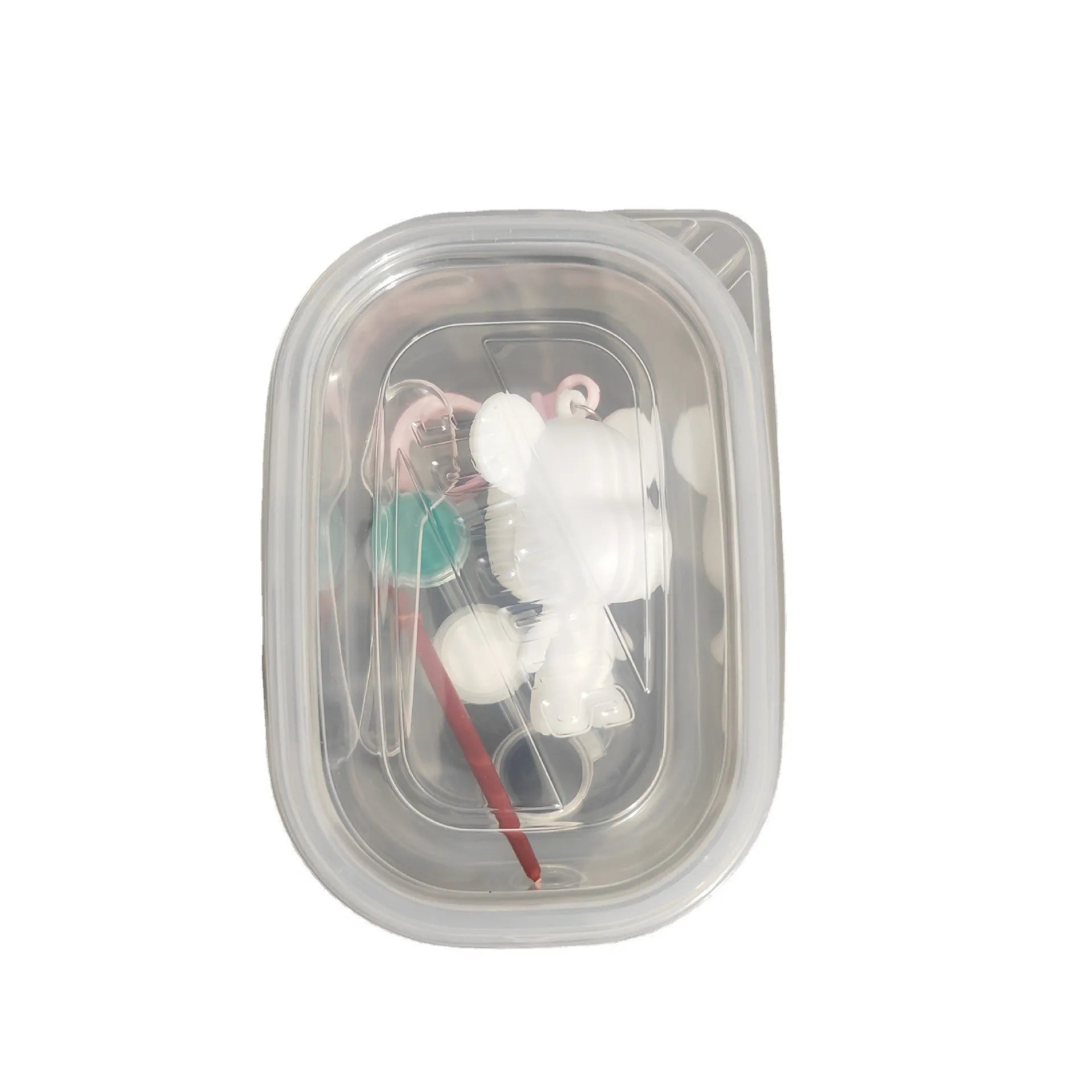 HKM-503507 DIY Painting Kit for Kids - Cute Keychain, Doll Toys, Ceramics, and Plaster Art Set