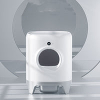 HKM-503507 Large Capacity 7L Automatic Cat Litter Box with Smart Self-Cleaning and Remote Control