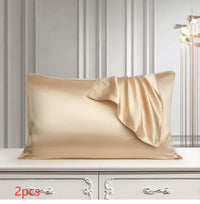 HKM-503507 Pure Mulberry Silk Pillowcase - Luxurious Natural Bedding for Single Pillow