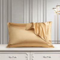 HKM-503507 Pure Mulberry Silk Pillowcase - Luxurious Natural Bedding for Single Pillow