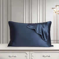 HKM-503507 Pure Mulberry Silk Pillowcase - Luxurious Natural Bedding for Single Pillow