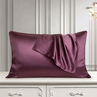 HKM-503507 Pure Mulberry Silk Pillowcase - Luxurious Natural Bedding for Single Pillow