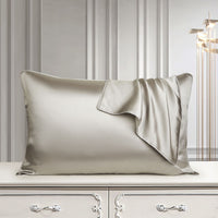 HKM-503507 Pure Mulberry Silk Pillowcase - Luxurious Natural Bedding for Single Pillow