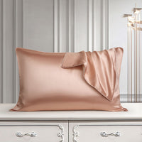 HKM-503507 Pure Mulberry Silk Pillowcase - Luxurious Natural Bedding for Single Pillow