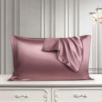 HKM-503507 Pure Mulberry Silk Pillowcase - Luxurious Natural Bedding for Single Pillow