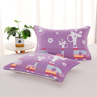 HKM-503635 Three-Layer Blended Gauze Pillow Cover in Various Colors and Prints