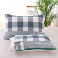 HKM-503635 Three-Layer Blended Gauze Pillow Cover in Various Colors and Prints