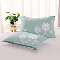 HKM-503635 Three-Layer Blended Gauze Pillow Cover in Various Colors and Prints