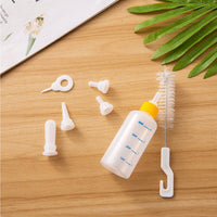HKM-503699 Pet Multi-Pacifier Soft Spout Bottle Set with Brush and Opener - 3-Piece Eco-Friendly Kit