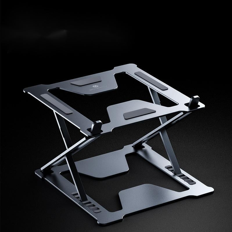 HKM-503891 Aluminum Alloy Laptop Bracket with Adjustable Heights for Improved Heat Dissipation and Portability