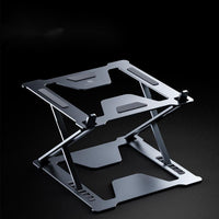 HKM-503891 Aluminum Alloy Laptop Bracket with Adjustable Heights for Improved Heat Dissipation and Portability