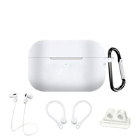 HKM-503891 Silicone Case Set for AirPods Pro with Anti-Loss Strap and Buckle