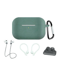 HKM-503891 Silicone Case Set for AirPods Pro with Anti-Loss Strap and Buckle