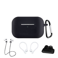 HKM-503891 Silicone Case Set for AirPods Pro with Anti-Loss Strap and Buckle