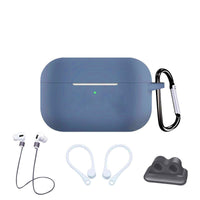 HKM-503891 Silicone Case Set for AirPods Pro with Anti-Loss Strap and Buckle