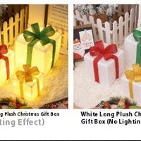 HKM-503955 Decorative LED Christmas Gift Box Lights Set - 3-Piece Battery Operated Layout for Holiday Décor