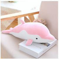 HKM-503955 Oversized Dolphin Pillow Doll - Soft Down Cotton Filling, Available in 50cm, 60cm, 70cm