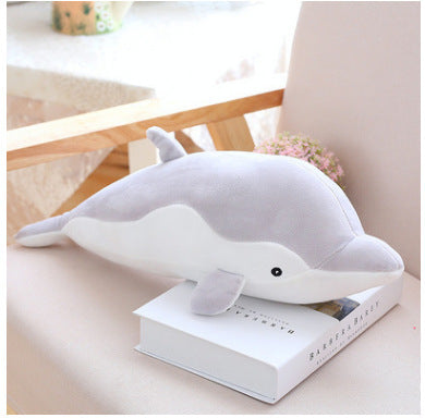 HKM-503955 Oversized Dolphin Pillow Doll - Soft Down Cotton Filling, Available in 50cm, 60cm, 70cm