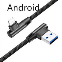 HKM-504019 Fast Charging USB Cable with Pure Copper Wire Core and Durable Denim Covering