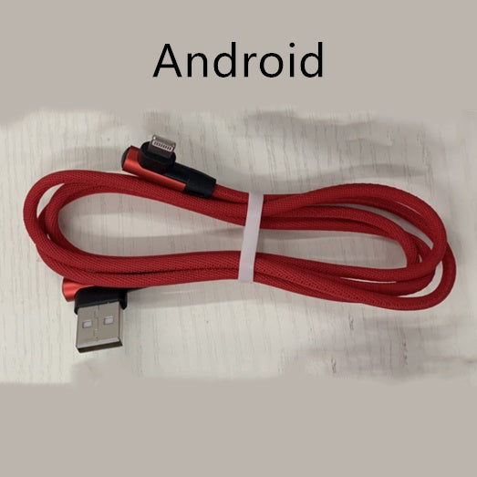 HKM-504019 Fast Charging USB Cable with Pure Copper Wire Core and Durable Denim Covering