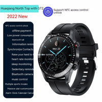 HKM-504339 NFC Smart Watch with Bluetooth Calling and Health Monitoring Features
