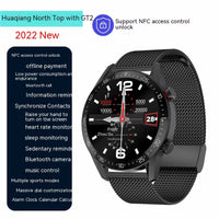 HKM-504339 NFC Smart Watch with Bluetooth Calling and Health Monitoring Features